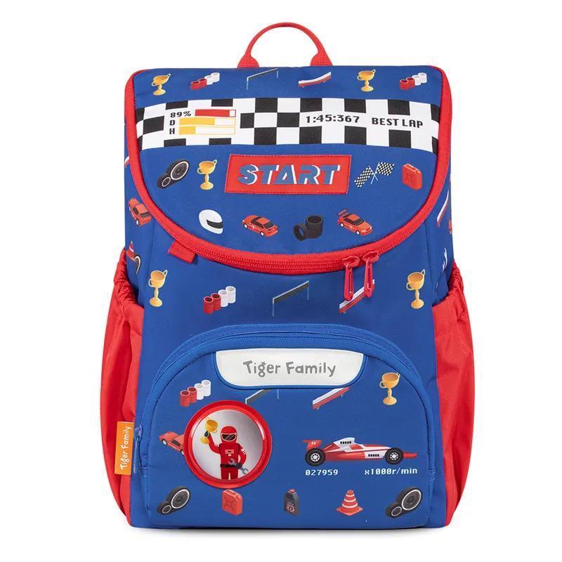 Tiger Family 童趣幼兒園書包-賽車比賽(可裝A4，適用於幼兒園孩童)