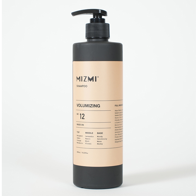 MIZMI控油蓬鬆洗髮精480ml