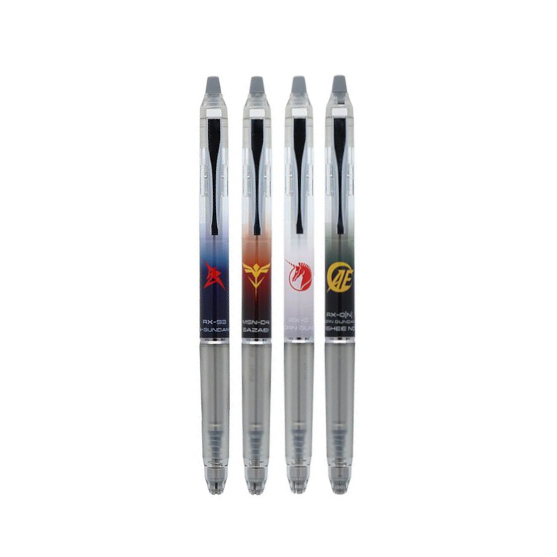百樂PILOT x 鋼彈系列 ZONE按鍵魔擦筆(0.5mm)-V鋼彈/沙薩比/獨角獸鋼彈/報喪女妖幸運女神