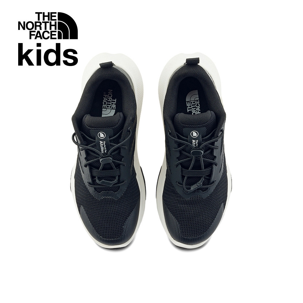 The North Face北面兒童黑色抓地透氣舒適耐穿休閒野跑鞋｜83O4KT0