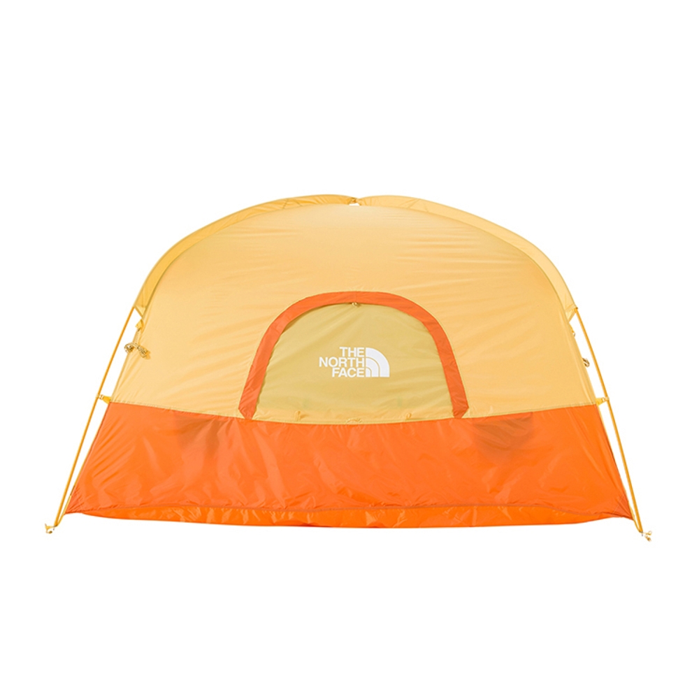 The North Face北面男女款大地黃防風防潑水戶外4人帳篷｜87BSYO4
