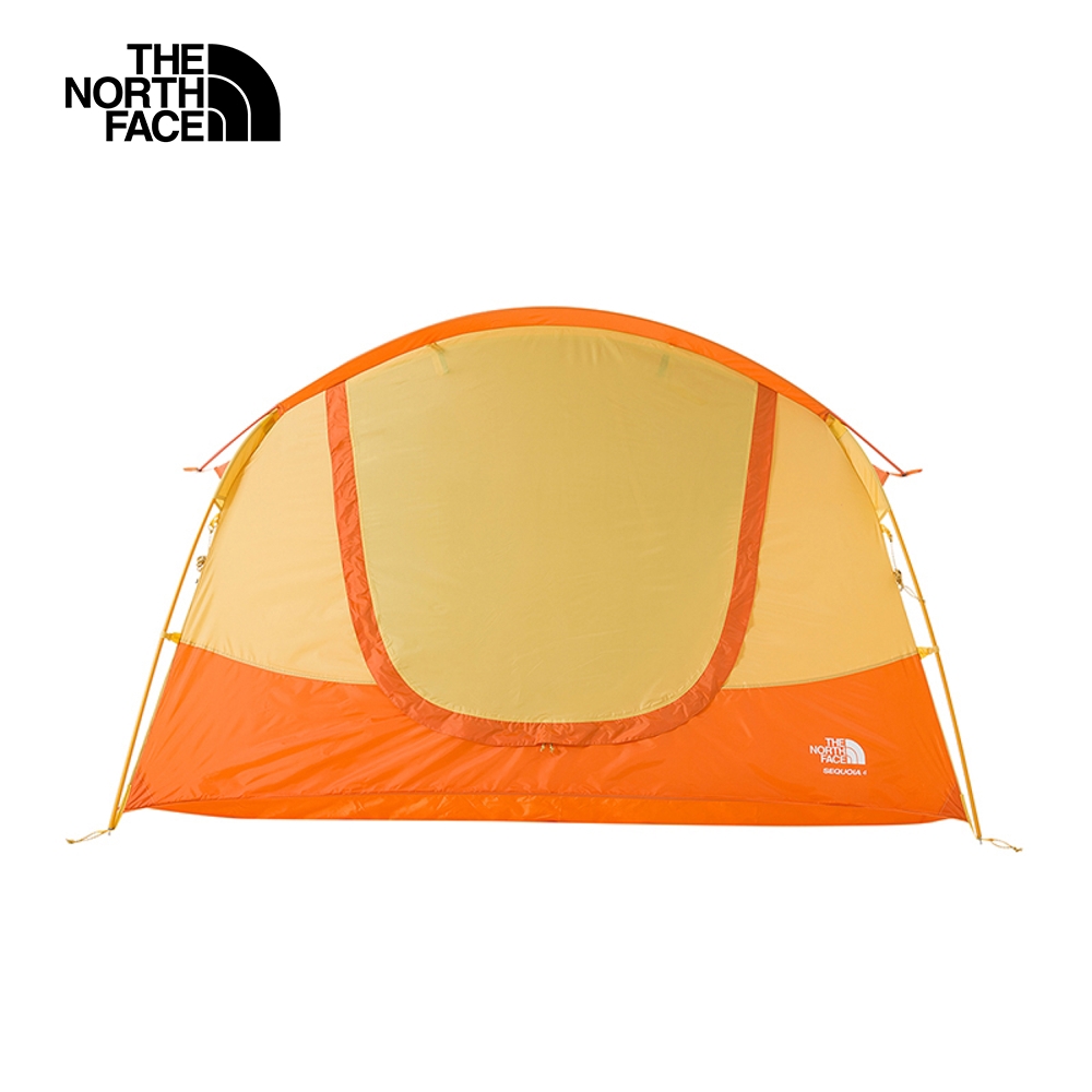 The North Face北面男女款大地黃防風防潑水戶外4人帳篷｜87BSYO4