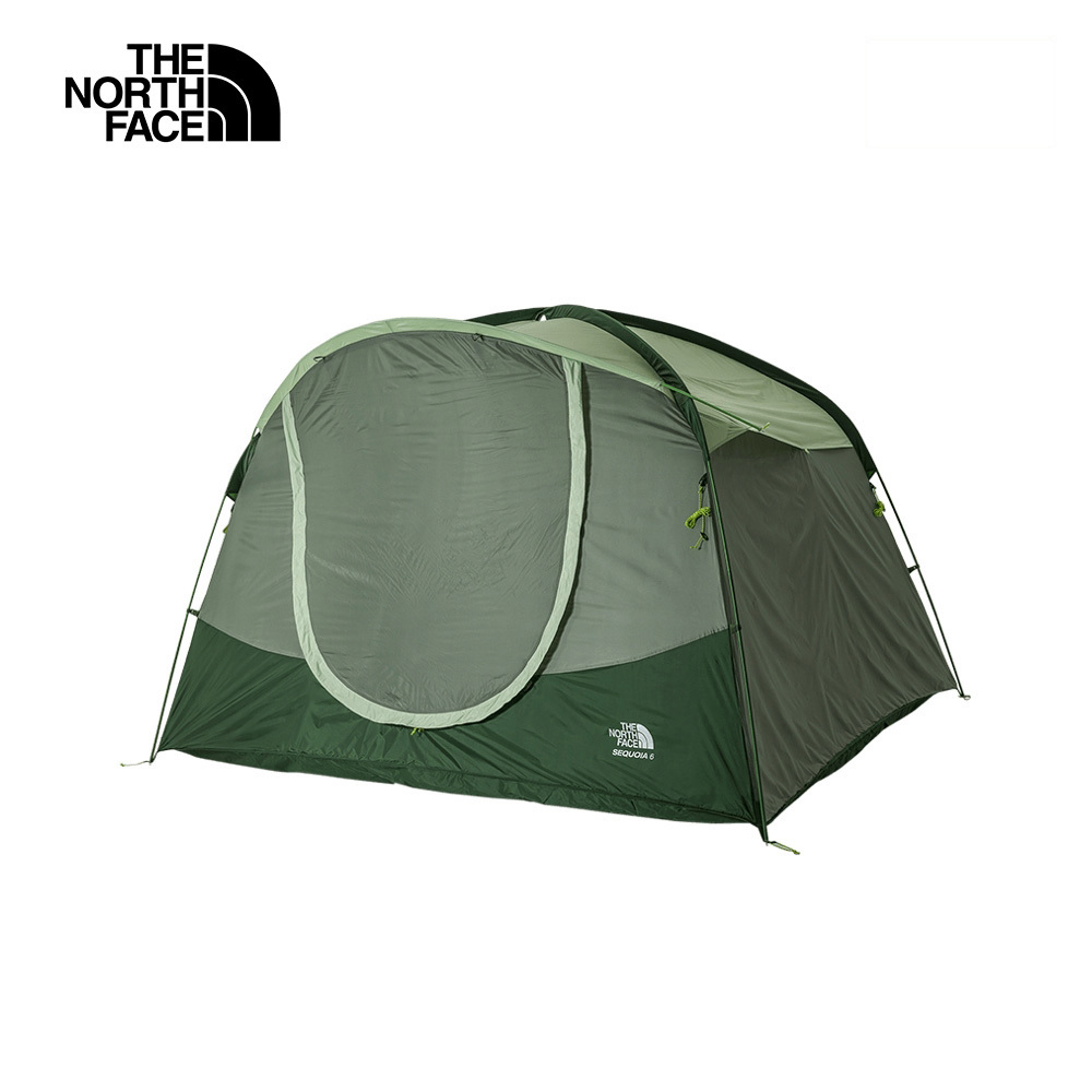 The North Face北面男女款蘋果綠防風防潑水戶外6~10人帳篷｜87BRYIK