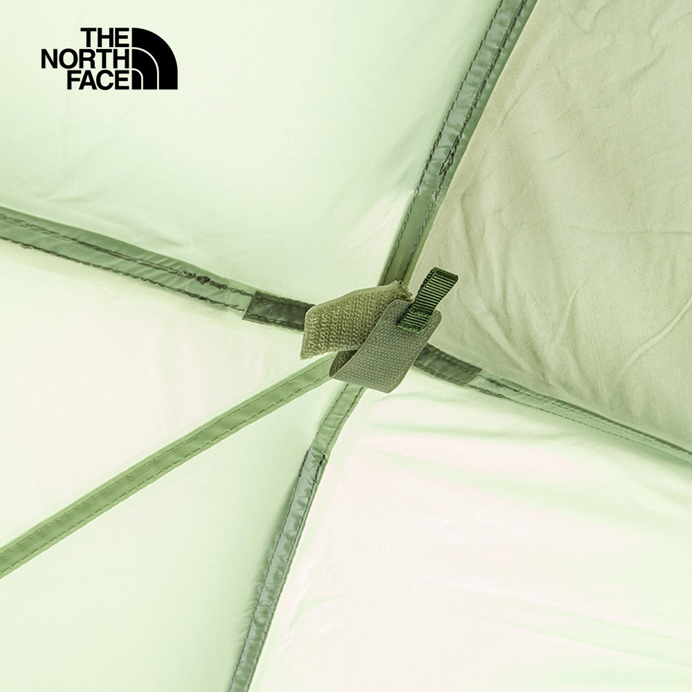 The North Face北面男女款蘋果綠防風防潑水戶外6~10人帳篷｜87BRYIK