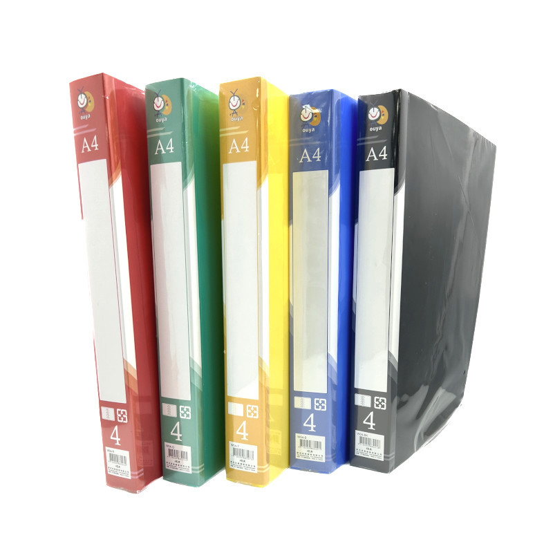 歐亞 4孔夾(圓型)-藍/黑/紅/綠/黃