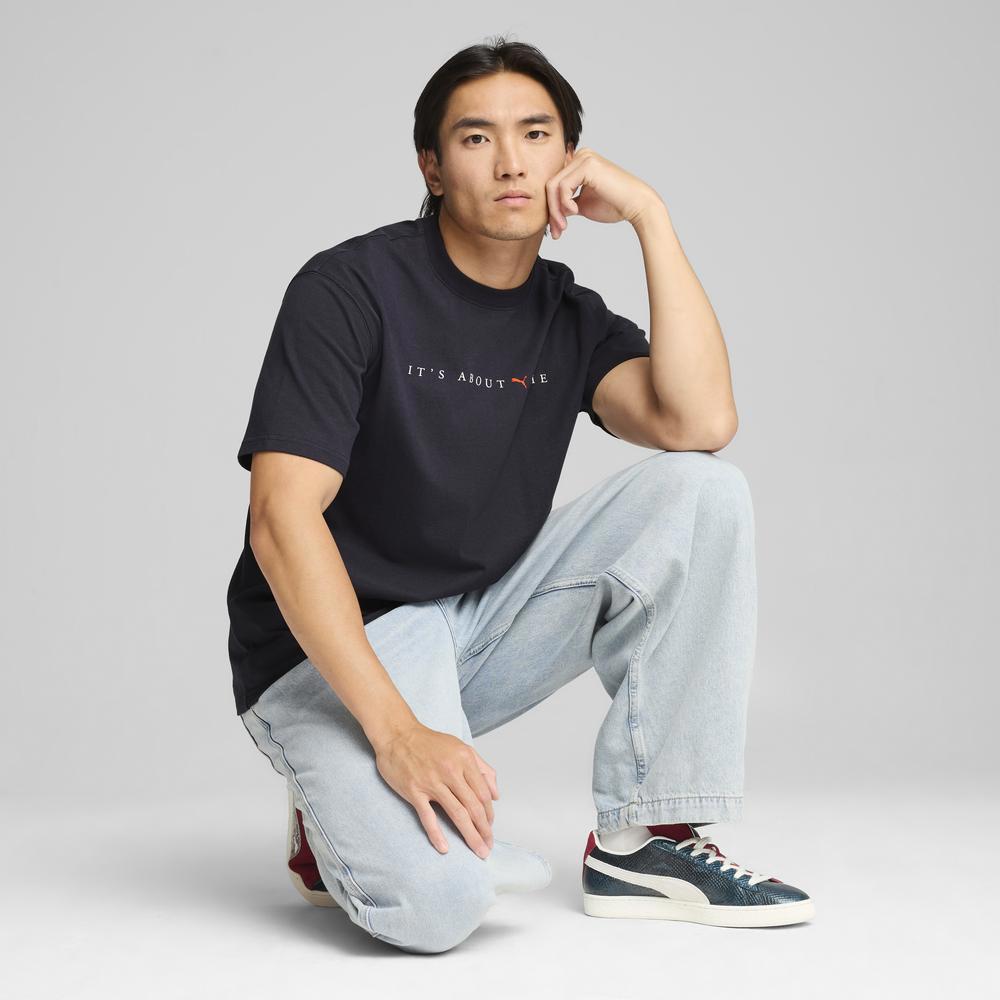 PUMA 流行系列MMQ圖樣短袖T恤 男性