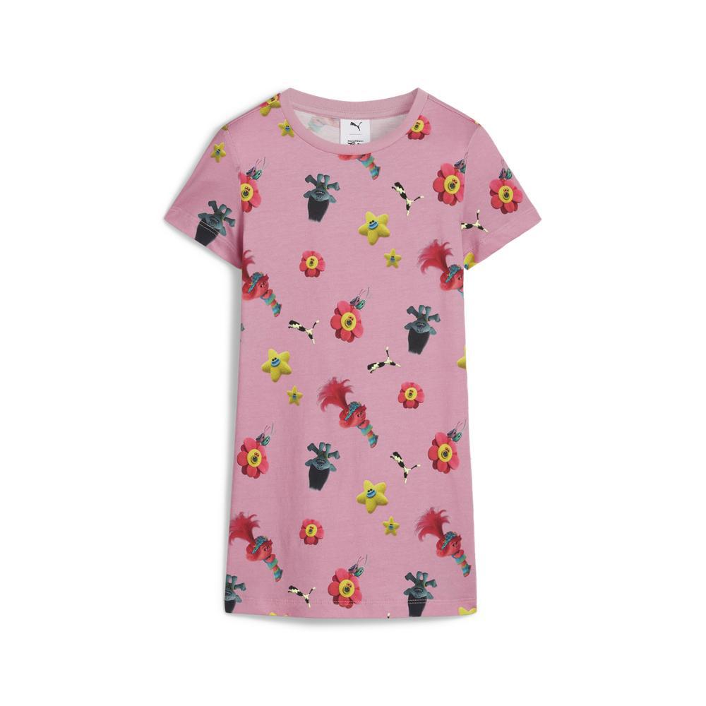 PUMA 基本系列Trolls長版短袖T恤 女童