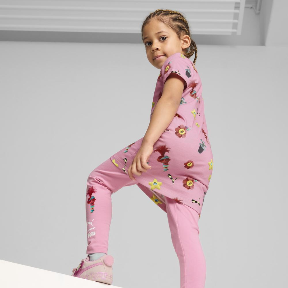 PUMA 基本系列Trolls長版短袖T恤 女童