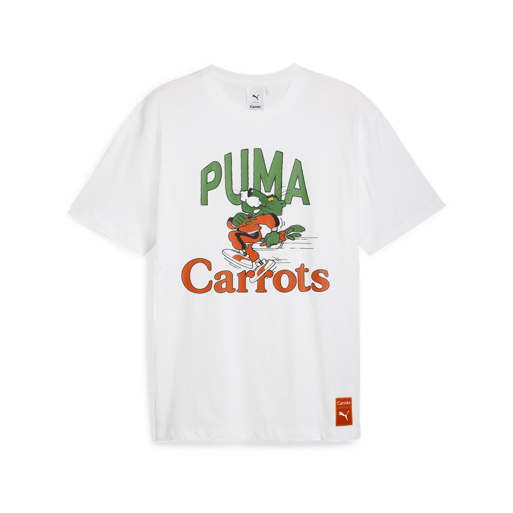 PUMA Carrots系列圖樣短袖T恤 男性