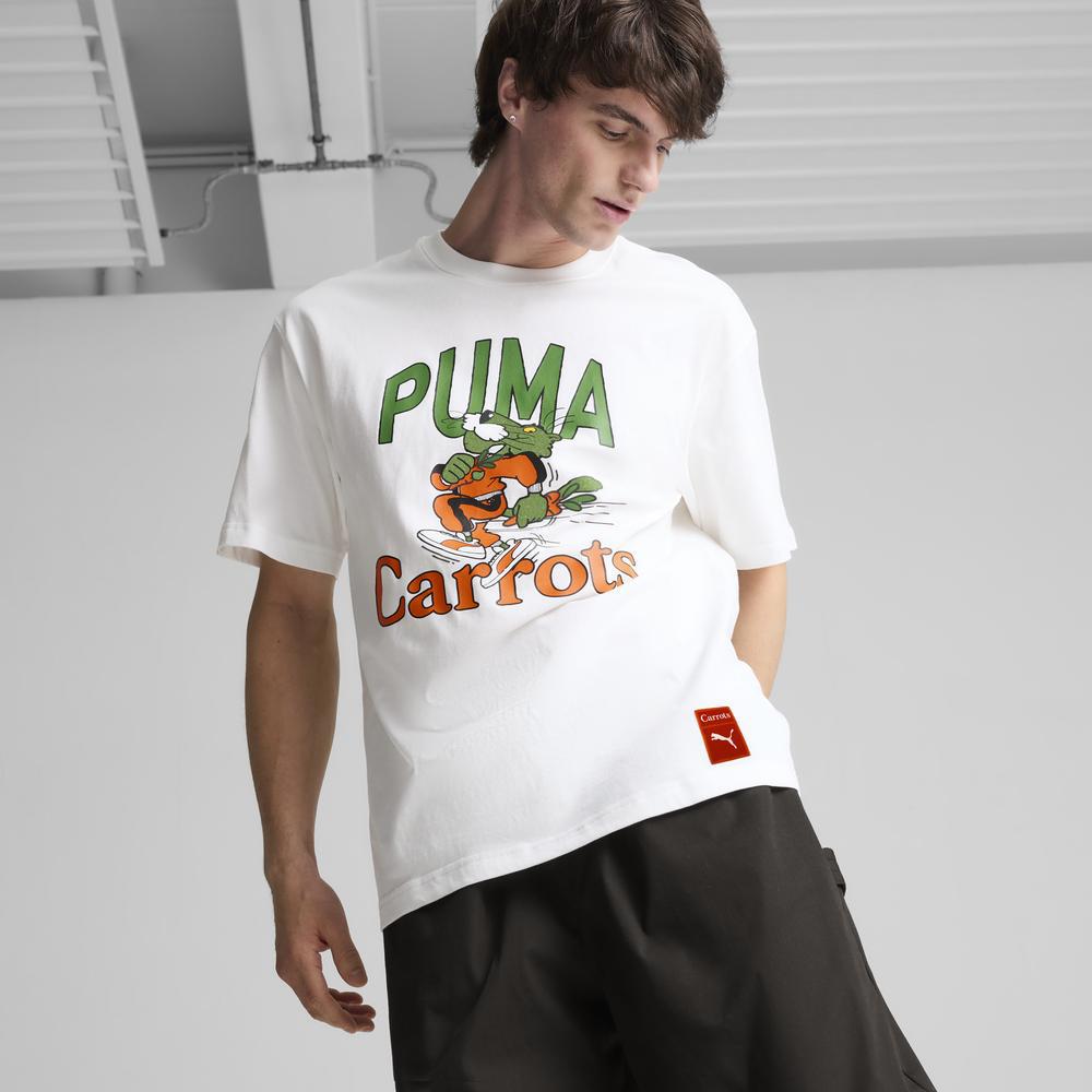 PUMA Carrots系列圖樣短袖T恤 男性