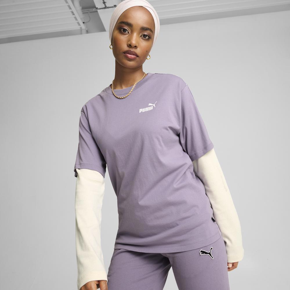 PUMA 基本系列Ess+ Tape短袖T恤 女性