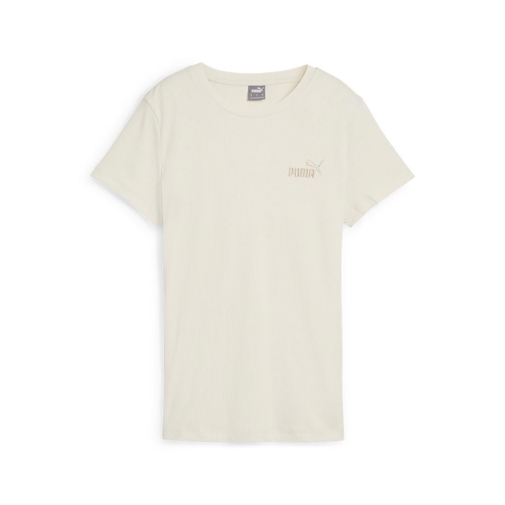 PUMA 基本系列羅紋短袖T恤 女性