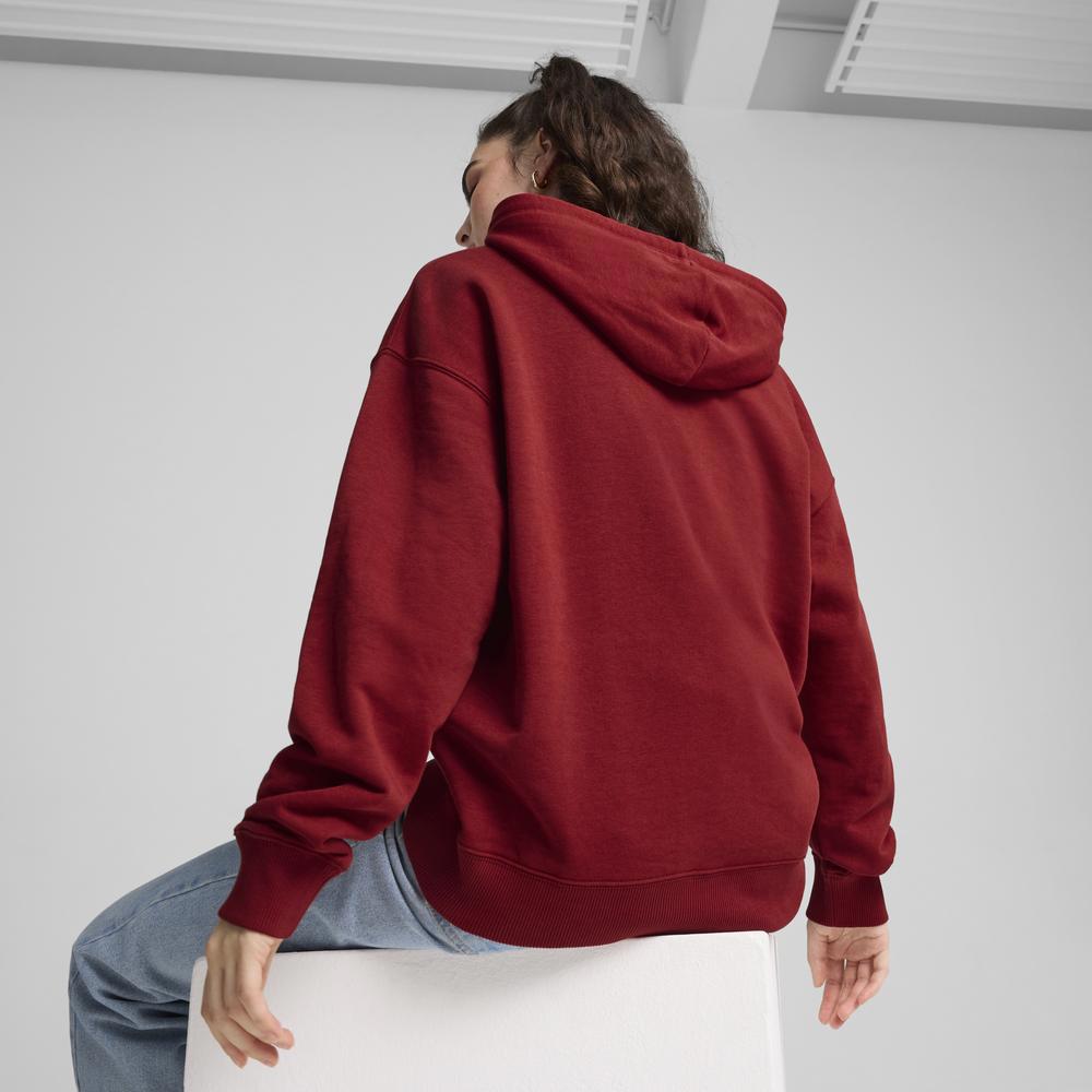 PUMA 基本系列Puma Squad長厚連帽T恤 女性