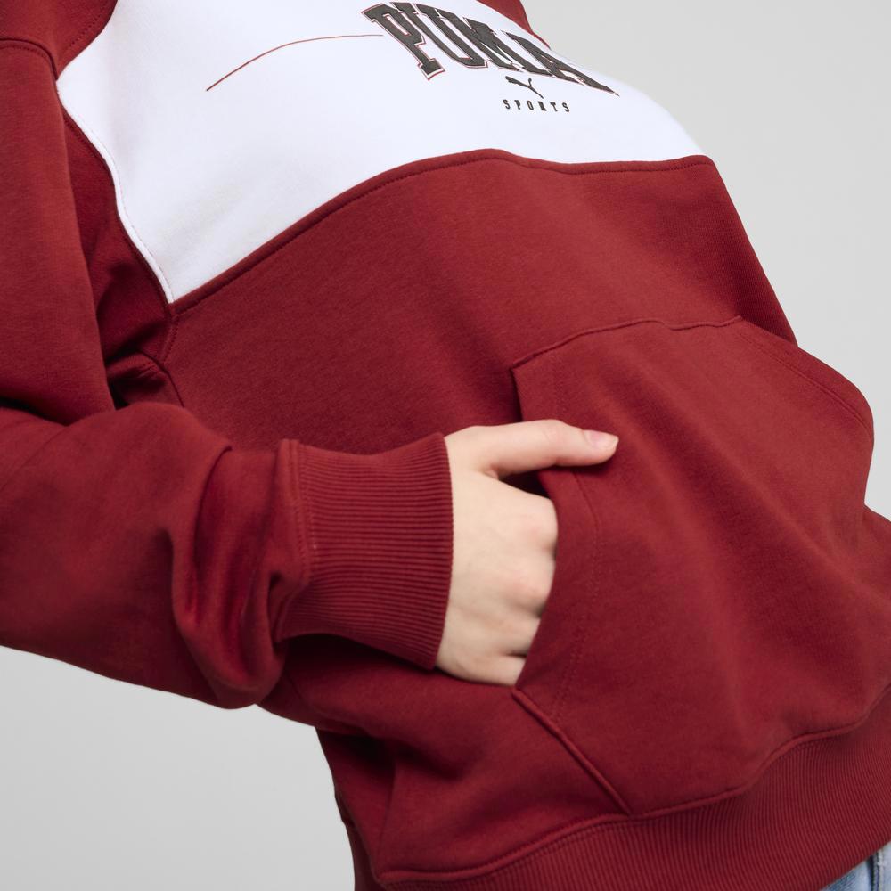 PUMA 基本系列Puma Squad長厚連帽T恤 女性