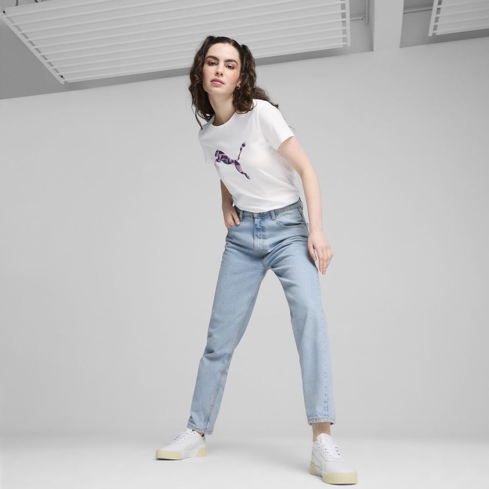 PUMA 基本系列Cat圖樣短袖T恤 女性