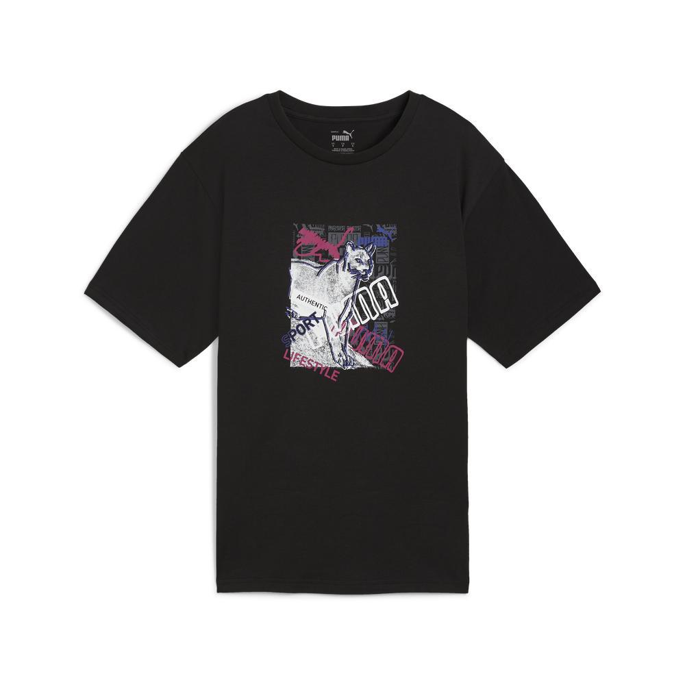 PUMA 基本系列Photoprint圖樣短袖T恤 女性