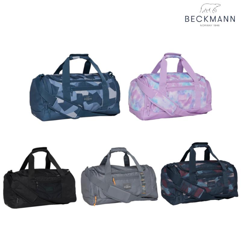 【Beckmann】 Sport Duffelbag 運動包 26L - 光速迷彩2.0/渲染粉紫/酷黑2.0/澀灰2.0/藍彩波畫
