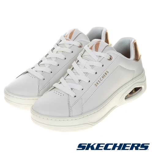 SKECHERS 女休閒系列 UNO COURT (177700WHT)