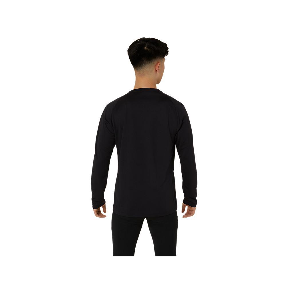 田徑長袖上衣 男款 亞洲版 田徑上衣 2091A717-001