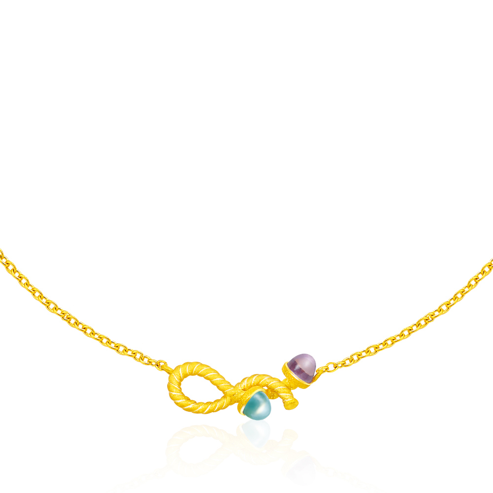 黃金項鍊| 純金首飾商品推薦| Just Gold 鎮金店