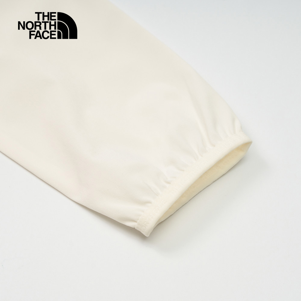 【10/24 00點週末限定】The North Face北面女款UPF白色防潑水防曬防風外套｜7WCP4HP