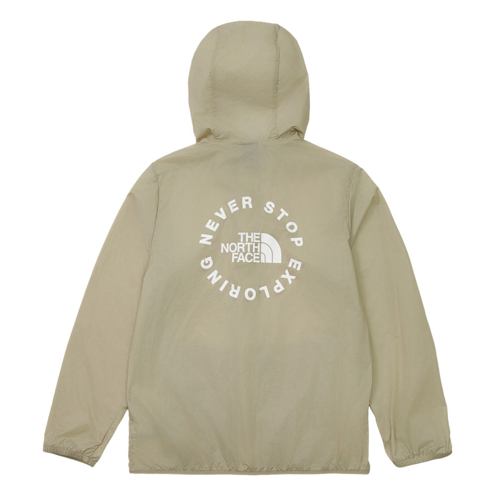 【10/27 00點限時搶購】The North Face北面男款UPF棕色防風防曬連帽外套｜87V61I4