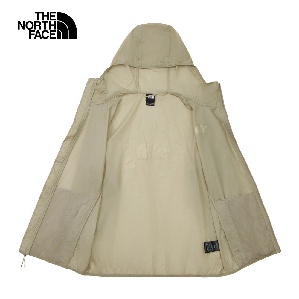 【10/27 00點限時搶購】The North Face北面男款UPF棕色防風防曬連帽外套｜87V61I4