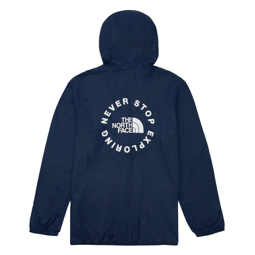 【10/27 12點限時搶購】The North Face北面男款UPF藍色防風防曬連帽外套｜87V68K2