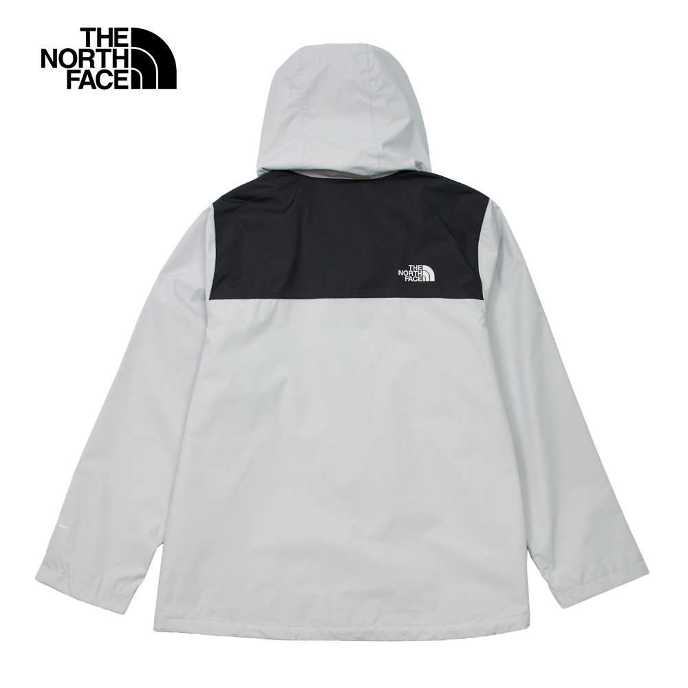 【限時搶購】男款灰黑拼接防水透氣保暖可調節收納連帽衝鋒衣｜88FRC3F