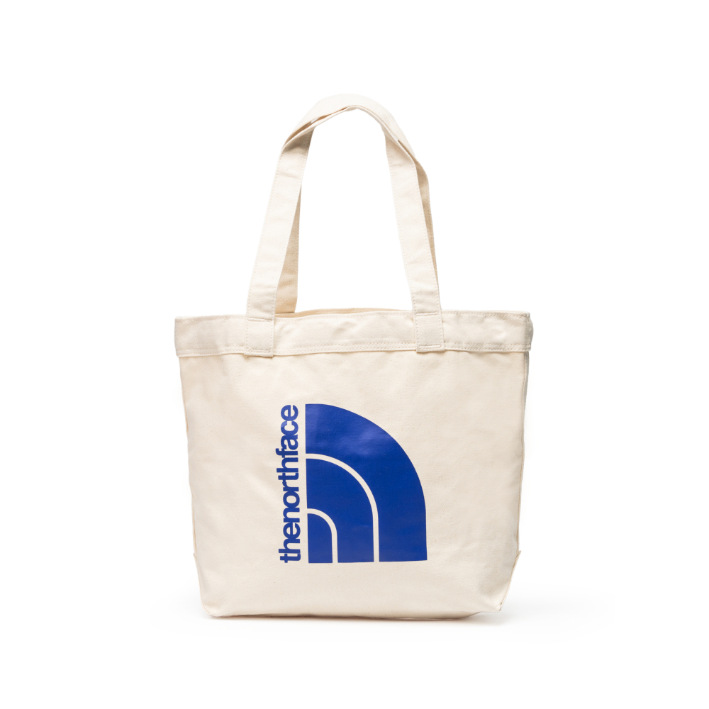 【10/24 00點週末限定】The North Face北面男女款米色LOGO帆布休閒側背包｜3VWQVEN