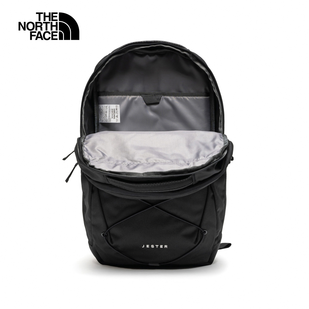 The North Face北面男女款黑色戶外休閒後背包｜3VXF4H0