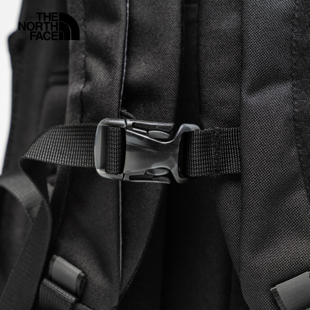 The North Face北面男女款黑色戶外休閒後背包｜3VXF4H0