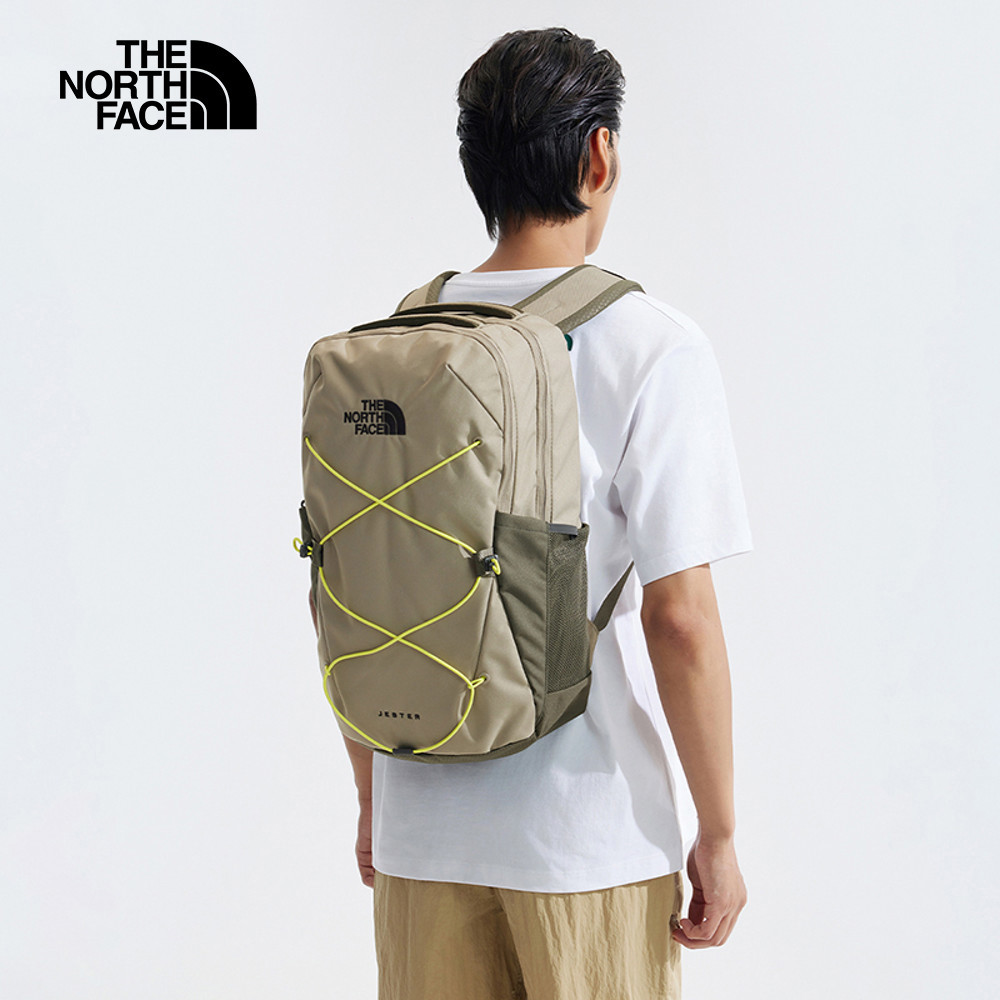 【10/25 12點週末限定】The North Face北面男女款灰色戶外休閒後背包｜3VXF9O0