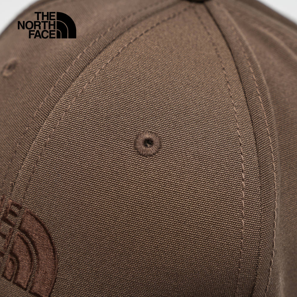 The North Face北面男女款棕色休閒運動帽｜4VSV1OI