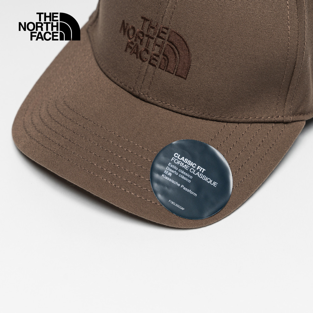 The North Face北面男女款棕色休閒運動帽｜4VSV1OI