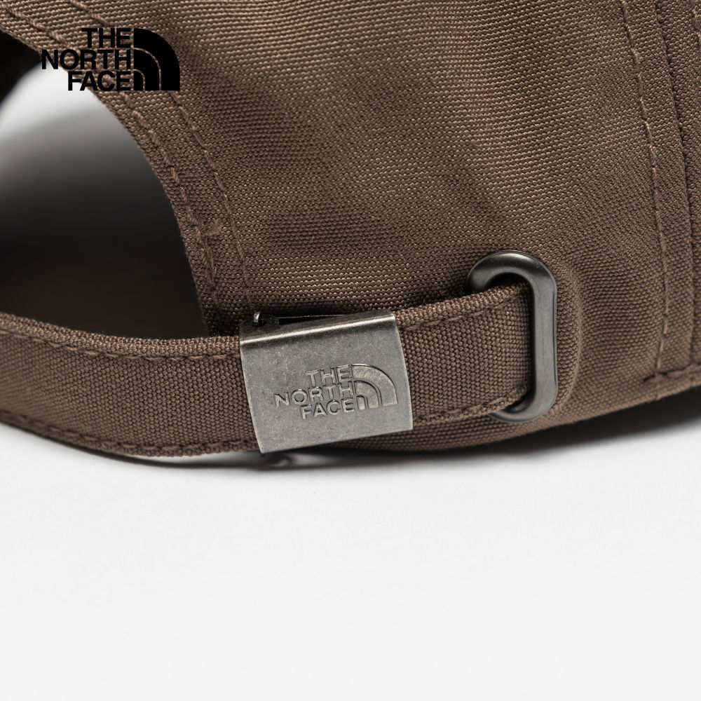 The North Face北面男女款棕色休閒運動帽｜4VSV1OI