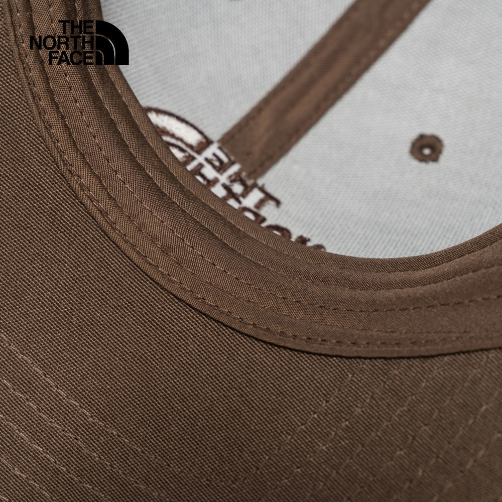 The North Face北面男女款棕色休閒運動帽｜4VSV1OI