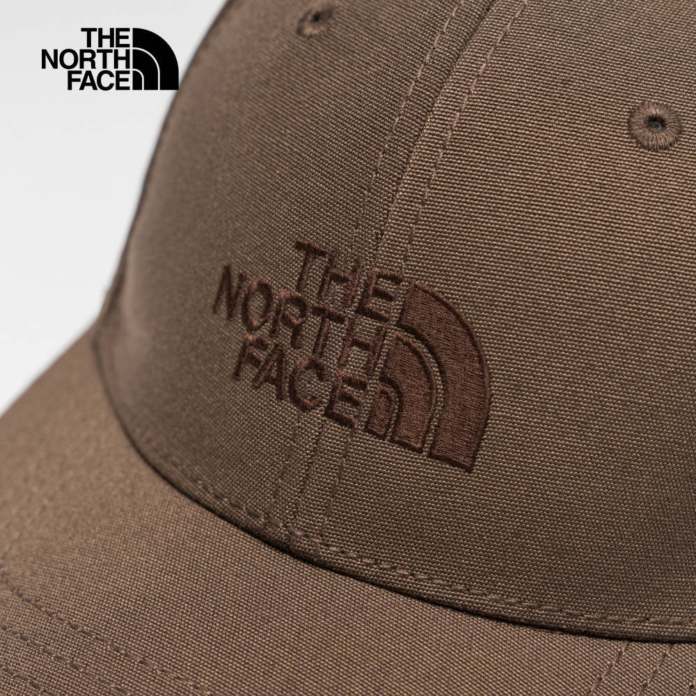 The North Face北面男女款棕色休閒運動帽｜4VSV1OI