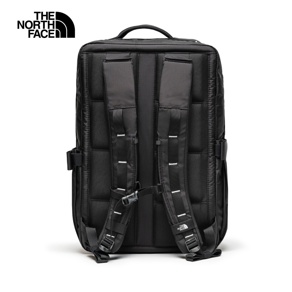 【10/27 00點限時搶購】The North Face北面男女款黑色大容量多夾層休閒後背包｜8AMK53R