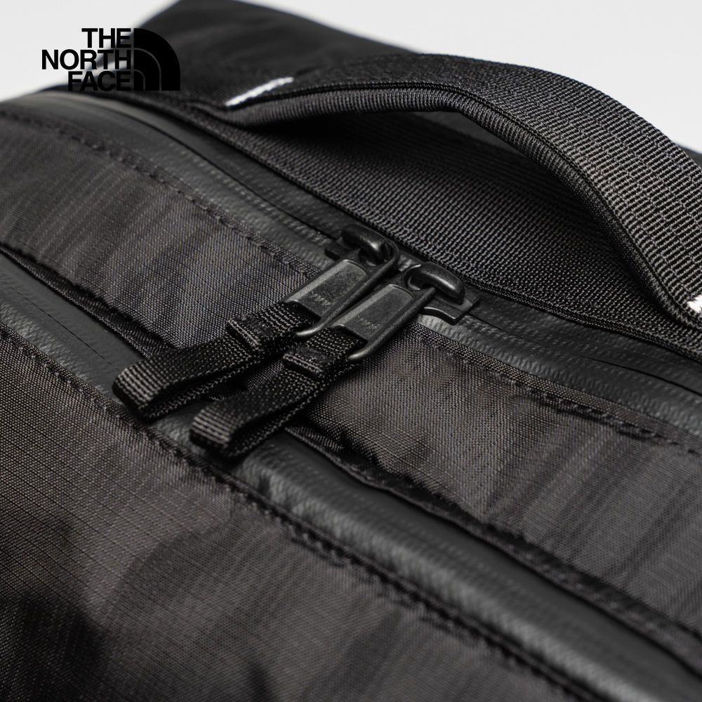 【10/27 00點限時搶購】The North Face北面男女款黑色大容量多夾層休閒後背包｜8AMK53R