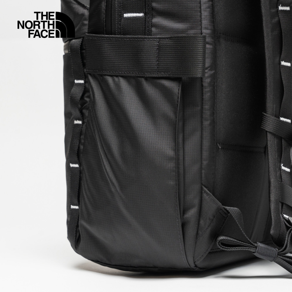 【10/27 00點限時搶購】The North Face北面男女款黑色大容量多夾層休閒後背包｜8AMK53R