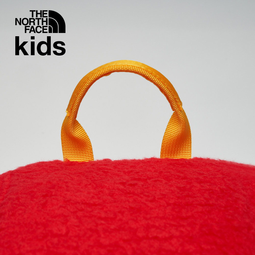 The North Face北面兒童多色拼接繽紛幾何翻蓋式拉鍊後背包｜52VWATM