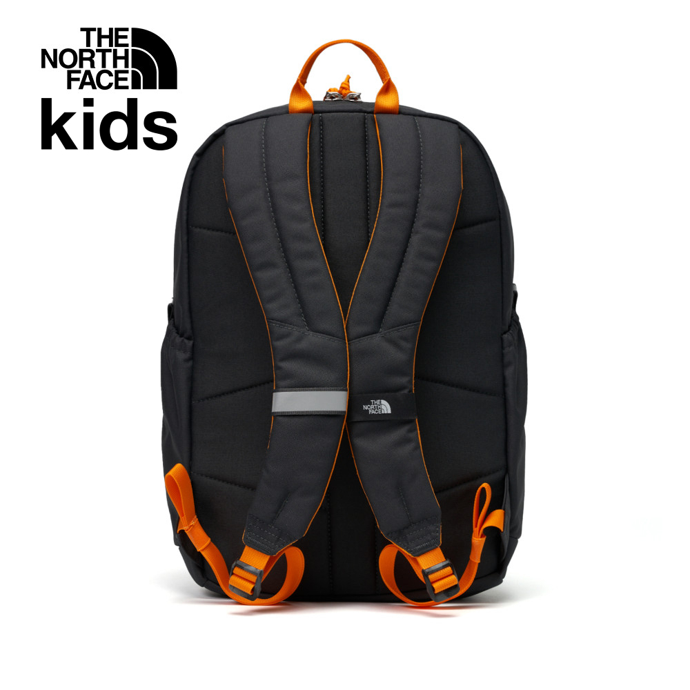 The North Face北面兒童黑色舒適背負搭扣設計後背包｜52VXAOX