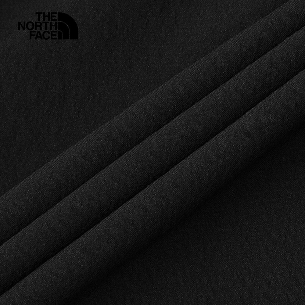 The North Face北面女款黑色防潑水彈力褲腰長褲｜81SQ4H0