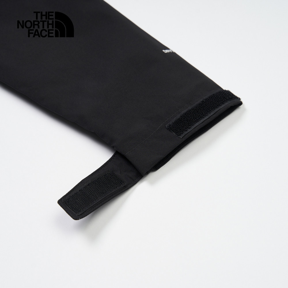 The North Face北面女款黑色防水透氣可調節收納連帽衝鋒衣｜88FY4H0