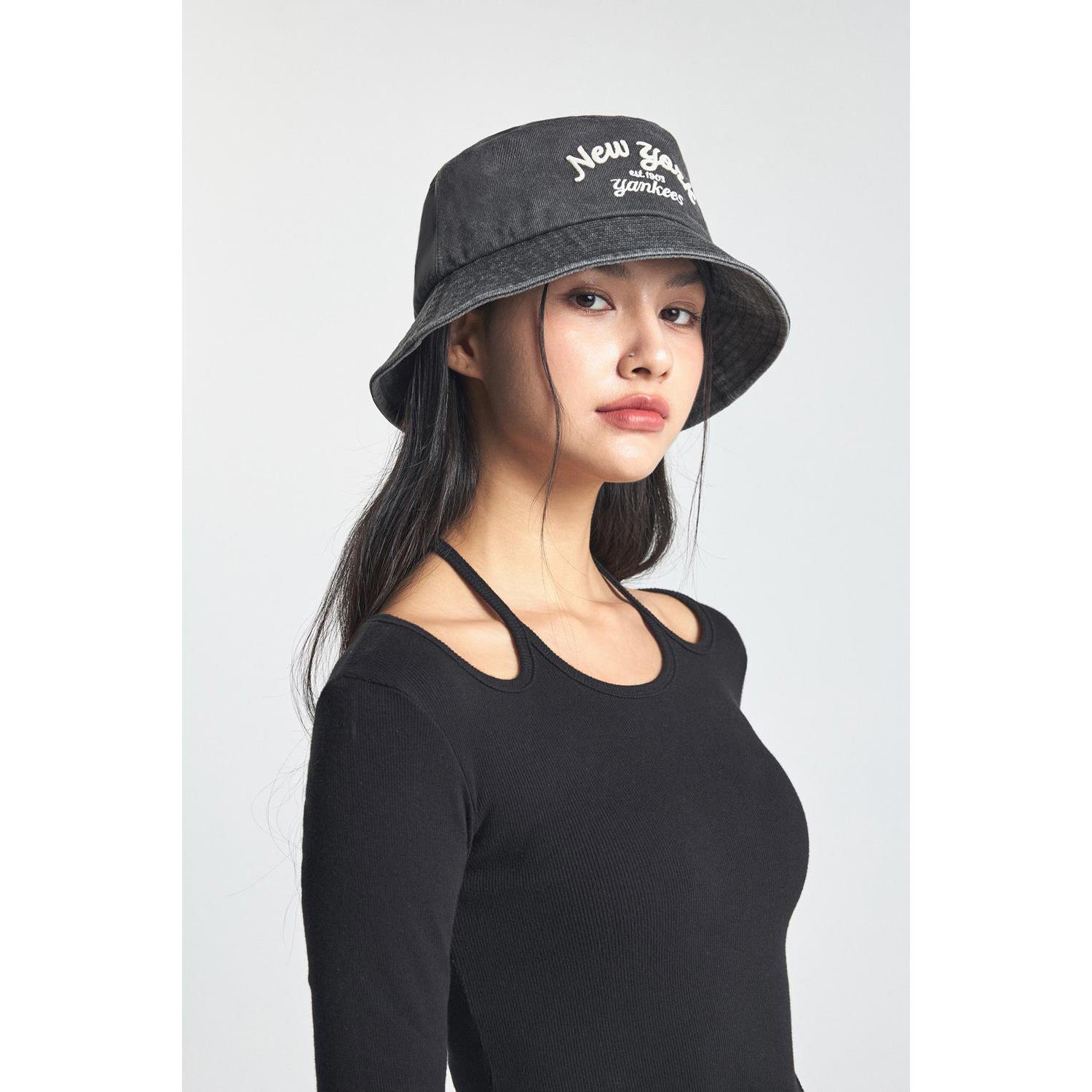 MLB 牛仔丹寧漁夫帽 Varsity系列 紐約洋基隊 (3AHTDS14N-50CGS)