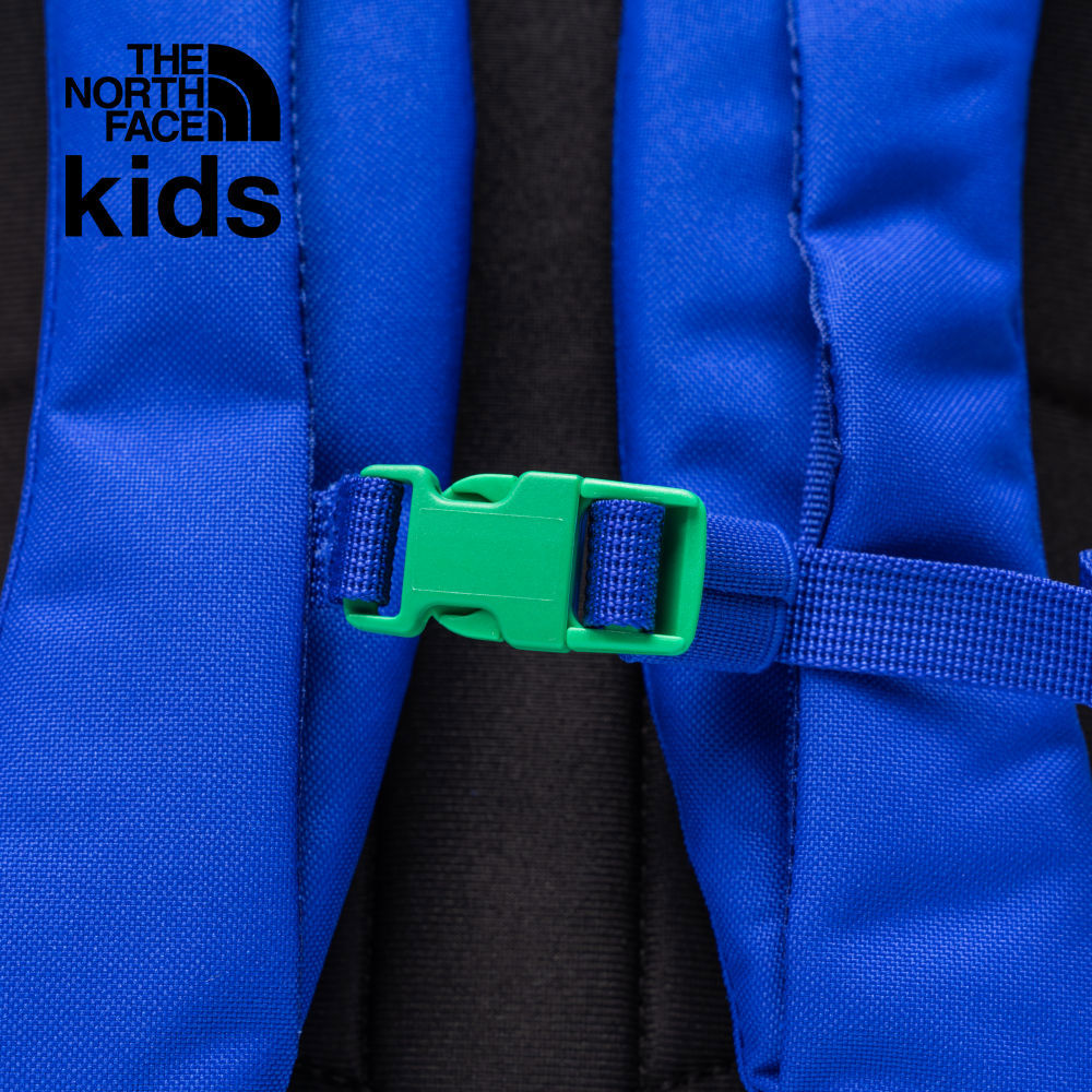 The North Face北面兒童藍色舒適背負大容量休閒後背包｜52VYEF1