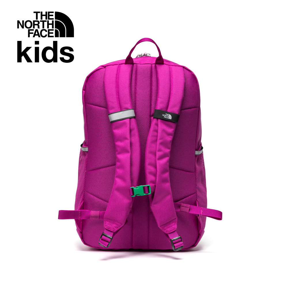 The North Face北面兒童粉色舒適背負大容量休閒後背包｜52VY0OX