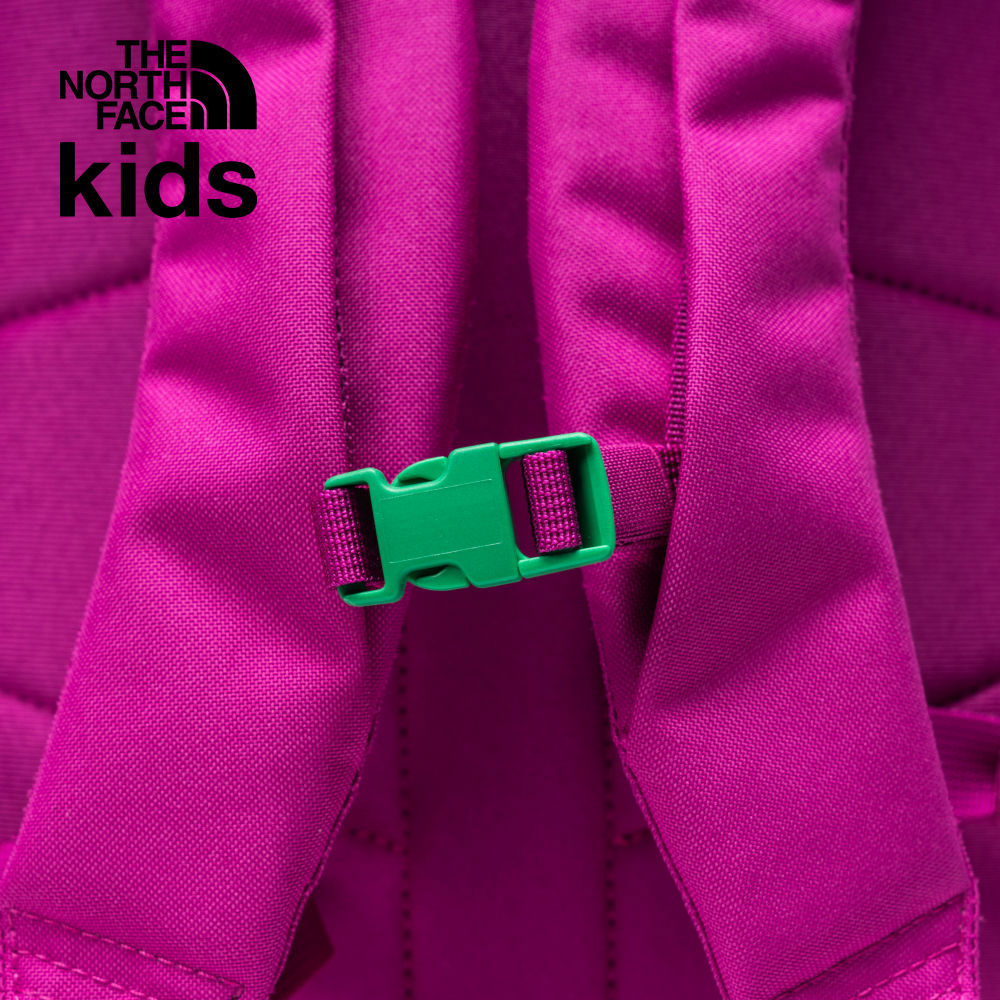 The North Face北面兒童粉色舒適背負大容量休閒後背包｜52VY0OX
