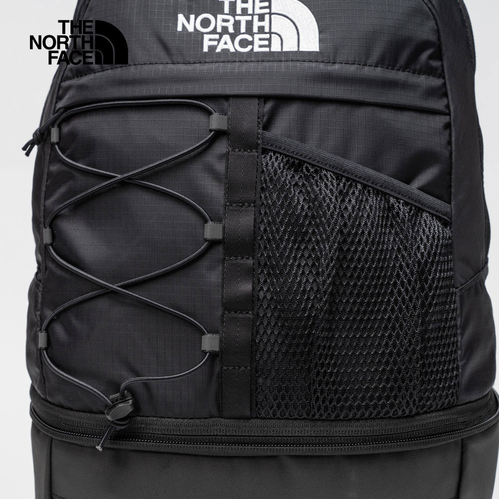 The North Face北面男女款黑色舒適背負大容量兩用設計後背包｜88TKKX7